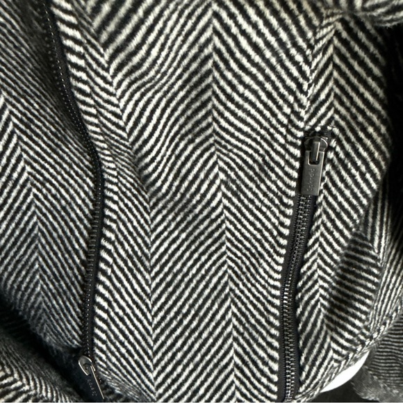 Splendid herringbone blazer moto jacket medium from Evereve - Picture 6 of 10